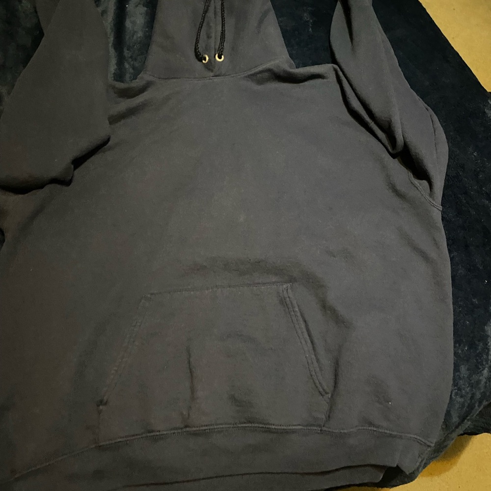 Men's Black Hoodie Sweater